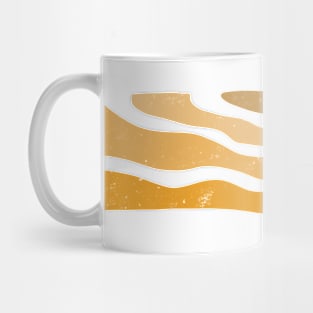 Retro Sunset Waves Mug